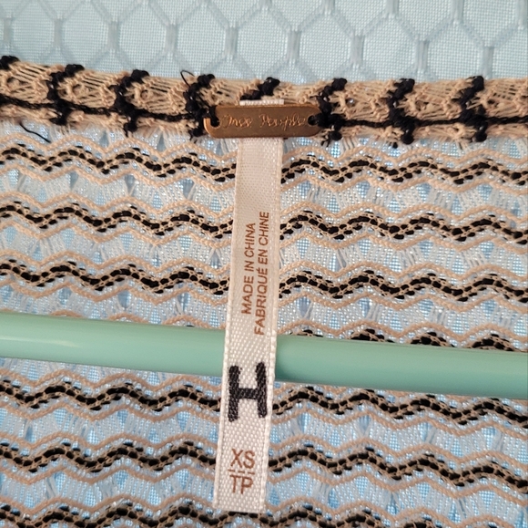 Free People Sleeveless Knitted Top Sz XS - Picture 3 of 4